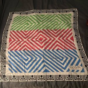 Vintage Lanvin Paris Scarf
